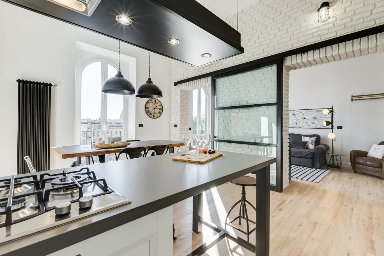 Bmga L Glam Industrial 3-Bed Apartment In Termini Roma Eksteriør bilde